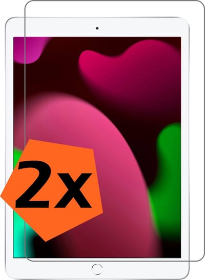 Screenprotector - 2 Stuks - Geschikt voor Apple iPad 7 (2019) - 10.2 inch - 7e Generatie - Extra Sterk - Gehard Glas - Beschermglas - Tempered Glass - Screen Protector
