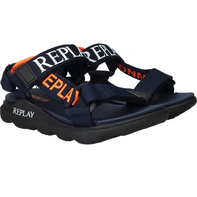 Replay Spacer 1 Sandalen - Jongens - Donkerblauw - Maat 33