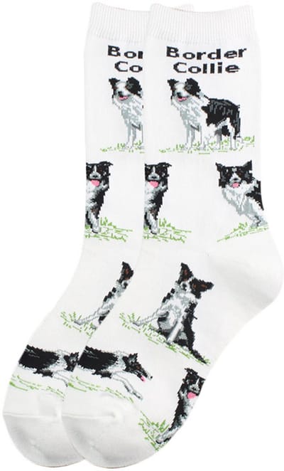 Sokken met Border Collies - maat 36-41 - Sokken met Honden - Sokken dames