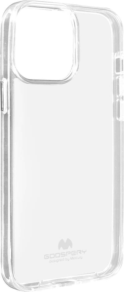 Mercury, Hoesje Geschikt voor iPhone 13 Pro Max Flexibele Siliconen, Transparant