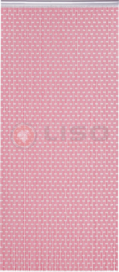 Liso Vliegengordijn - Hulzengordijn Lichtroze - 92 x 209 cm