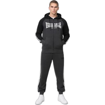 Hooded sweatshirt met rits en klassieke snit Lonsdale Glentruan