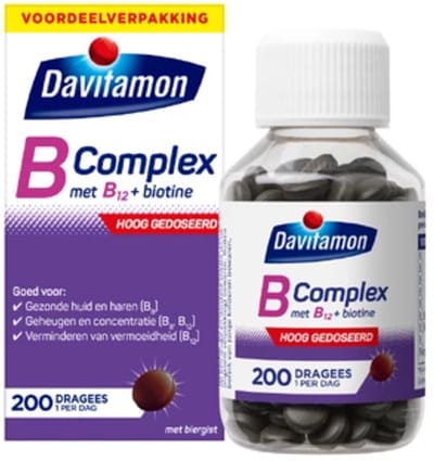 Davitamon B Complex Forte - 2 x 200 stuks - Voordeelverpakking