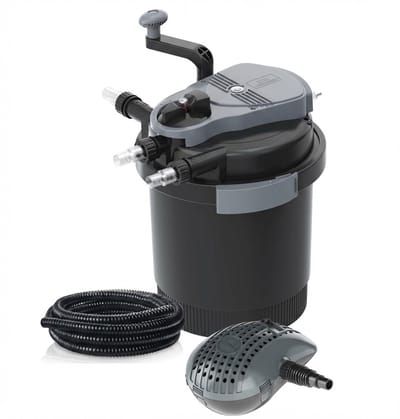 Smartline HLF 4000 drukfilterset incl. pomp 4000 liter 7 Watt zuiveringsinstallatie