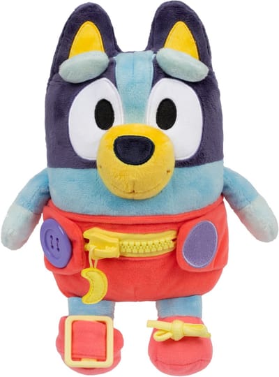 BLUEY - Aankleden & spelen met pluchen Baby Bluey - Knuffel