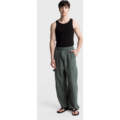 Heren Katoenen Tricot Broek