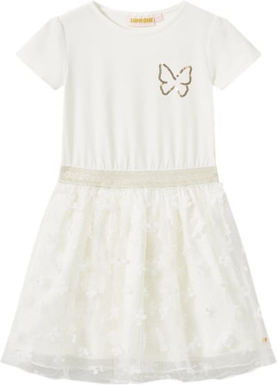 Someone ADEL-SG-51-W Meisjes Jurk - ECRU