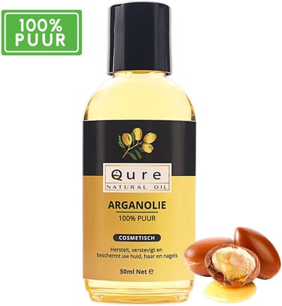 Arganolie 50ml | Biologisch | 100% Puur & Onbewerkt | Argan Olie voor Gezicht, Haar en Lichaam | Huidolie | Haarolie | Moroccan Argan Oil
