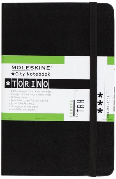 Moleskine Europe - City Notebook Turin