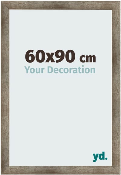 Your Decoration - Fotolijst 60x90 cm - MDF - Metaal Vintage - Bologna