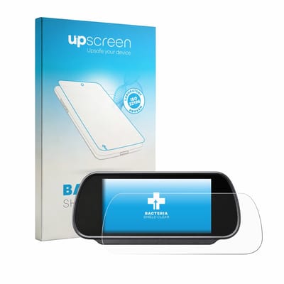upscreen - Screenprotector voor Falcon Mirror Monitor FN-MWCS-M7-R - Folie Beschermfolie transparant antibacterieel