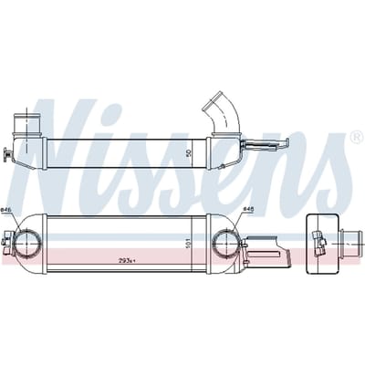 Intercooler NISSENS 96179