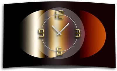 Moderne Stille Wandklok Design Abstract XL - Geen Tikkend Geluid