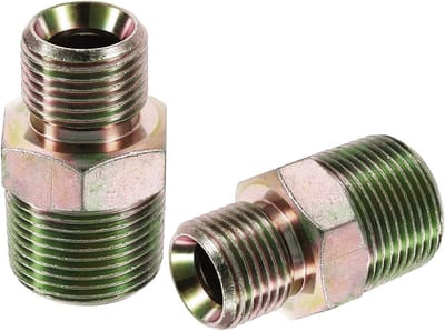 Koolstofstalen Verloopstukken G3/4 x PT1/2 Dubbele Nippel 5 Stuks