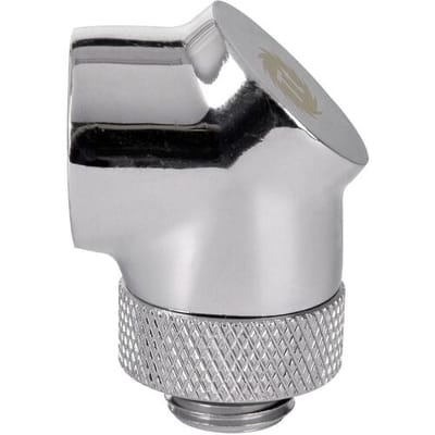 Thermaltake Pacific G1/4 90 Degree Adapter – Chrome Waterkoelinghoekverbinder