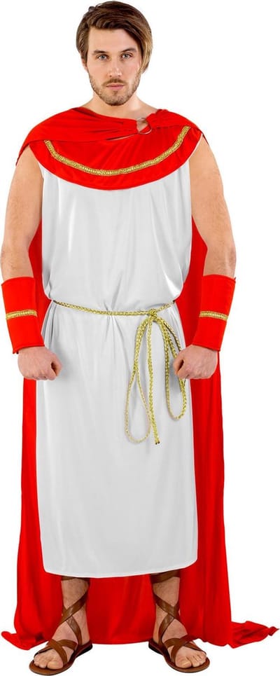dressforfun - Herenkostuum Romein Tiberius - L/XL - Verkleedkleding carnaval - Halloween - Verkleden - Feestkleding - Carnavalskleding - Feest - Partykleding