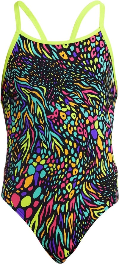 Spot Me Diamond back one piece - Meisjes | Funkita | Maat 140