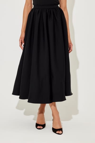 Odd Muse Maxi Skirt Black Maat: XL | Maxi Rokken Outlet | Dames | Zwart