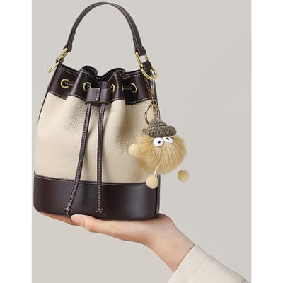 Emmertas Dames Herfst/winter Crossbody Tas Leer Dames Tas Super Hot Schoudertas beige