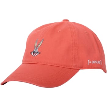 Capslab Freegun Looney Tunes Cap CL-LOO8-1-CD-BUG2, Mannen, Oranje, Pet, maat: One size