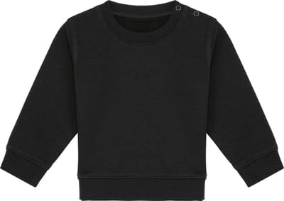 Kariban Duurzame baby sweater K835 - Black - 12M