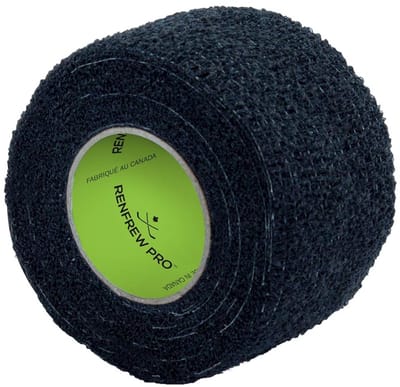 Hockeystick Tape voor Grip en Wikkeling - Zwart