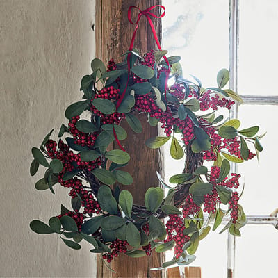 LOBERON Krans Lenius groen/rood