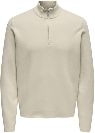 Only & Sons Cooper Trui - Heren Sweater - Silver Lining