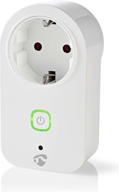 SmartLife Slimme Stekker - Wi-Fi - Energiemeter - 3680 W - Randaarde stekker / Type F (CEE 7/7) - -20 - 50 °C - Android / IOS - Wit