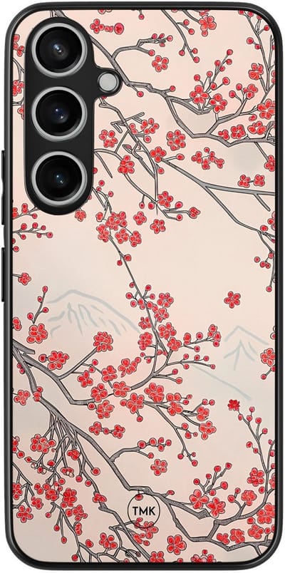Hoesje geschikt voor Samsung Galaxy A15 - Blossom - Roze - TPU case - Bloemen - Hardcase zwart telefoonhoesje