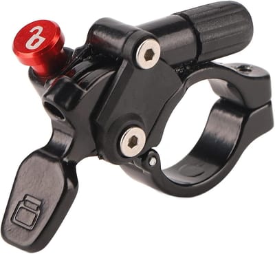 Fiets Remote Lockout - Hendel Vork Bediening - Voorvork Veren Dempen - Corrosiebestendig Aluminium - 45cm Lijn 65cm Draad - Zwart