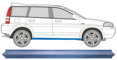 Reparatie dorpel voor Honda HR-V 1999-2006 / Links = Rechts (symmetrisch)