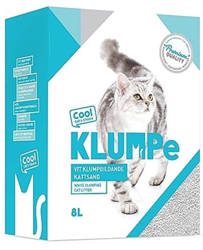 Kattenbakvulling - Klitvormend Zand - Kattenbak Onderhoud - Hoog Absorberend - 8 Liter - Wit
