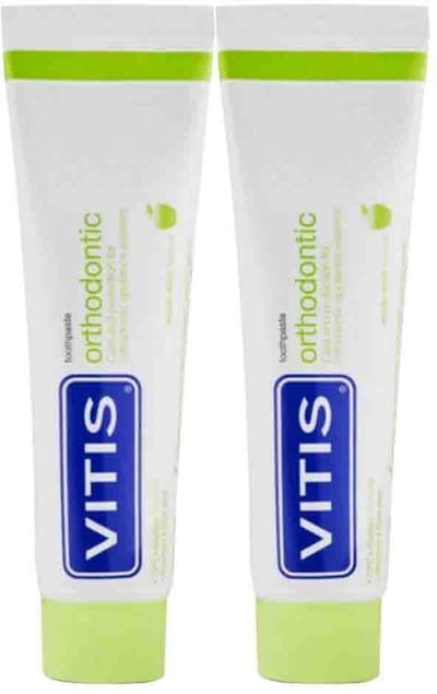 Vitis Tandpasta Orthodontic - 2 x 75 ml - Voordeelverpakking