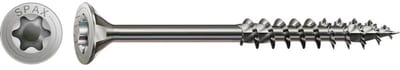 Spax Spaanplaatschroef 8x220/80mm Verzonken Kop TX-40 RVS A2 50st