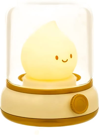 Lachend Kinder Nachtlampje - dimbaar met led - Lange Werktijd - kindvriendelijk Design.