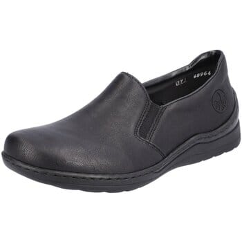 Rieker dames lage schoen slip-on schoenen 48964-00 zwart