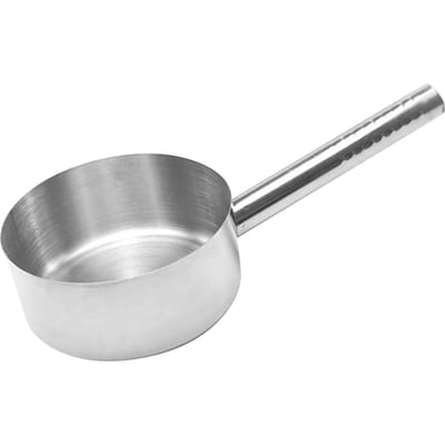 Roestvrijstalen Melkpan met Handvat Hittebestendig Kleine Sauspan voor Inductie Keuken Restaurant 2,5 kg