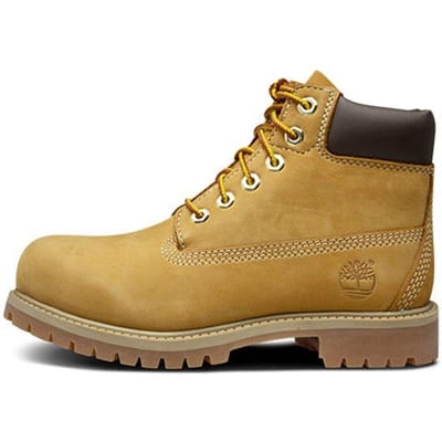 Timberland Premium Series Comfortabele Schokabsorberende Duurzame Mid-Kalf Laarzen Kinderlaarzen Geel 12709 32.5