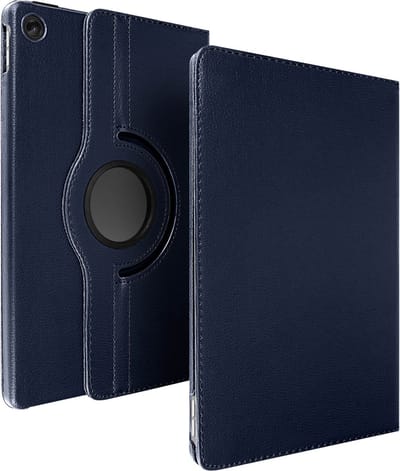 Avizar Hoesje Geschikt voor Lenovo Tab M10 Plus Gen 3 360° Draaibare Standfunctie Horizontaal en Verticaal, Nachtblauw