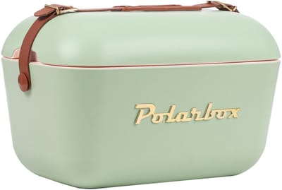 Polarbox Koelbox met Schouderband - Olive Green-Gold - 12 Liter