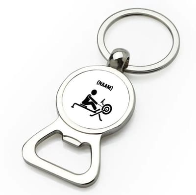 Akyol - roeien met eigen naam flesopener - Sport - roeiers - sport - 9 bij 3 cm