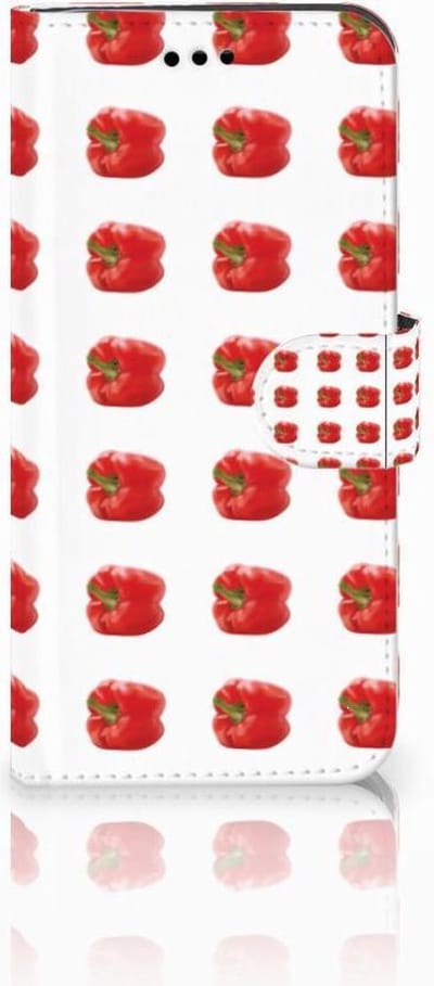 Huawei P10 Lite Book Cover Paprika Red