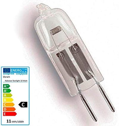 Halogeenlamp 10 Watt G4 dimbaar warm wit