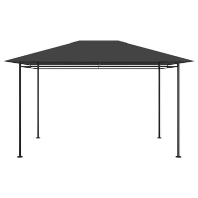 vidaXL - Prieel - 180 - g/m² - 384x281x270 - cm - antracietkleurig