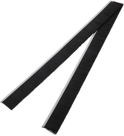 Brievenbus Borstel Strip - Afdichtingsborstel Brievenbus - Brievenbus Schoonhouden - Waterdichte Afdichting - 40 cm - Zwart