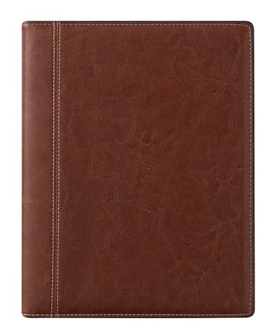 Brepols bureau agenda 2027 - TIMING [0.136] - PALERMO + ABC - Bureau agenda - 1 week op 2 pagina's - Weekoverzicht - Gespiraleerd - Bruin - 17.1 x 22 cm