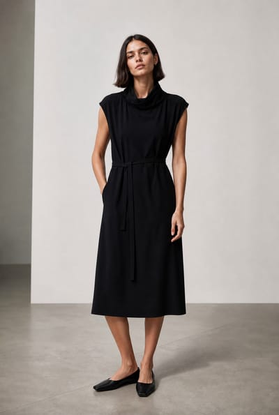 Liane dress technical jersey | Blue - Blue / XXS