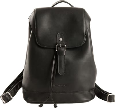 HAROLD'S Leren Vrije tijd rugzak Rugzak Campo Backpack Black Zwart