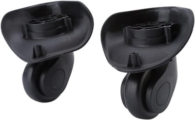 Universele Vervangwielen voor Koffers - 1 Paar Grote Casters voor Optimale Mobiliteit en Duurzaamheid
